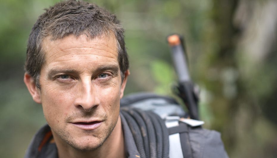 Bear Grylls er ikke bange for at udfordre sig selv, men den største udfordring for ham, kan man godt sætte sig ind i