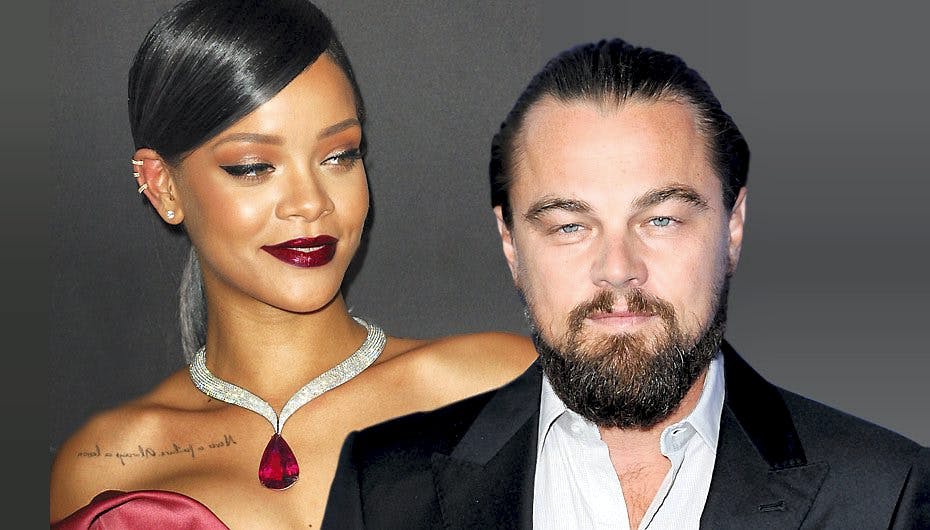 Kun Leonoardo DiCaprio kan blive træt af en kvinde som Rihanna