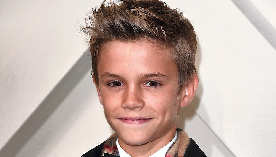 Romeo Beckham kan blive en fremragende tennisspiller, mener hans træner.