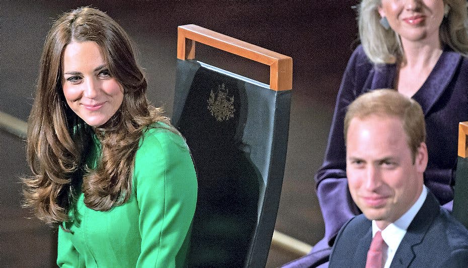 Er kameraet nede i hovedhøjde, er det ikke slemt, og i dette tilfælde stjæler smukke Kate billedet.