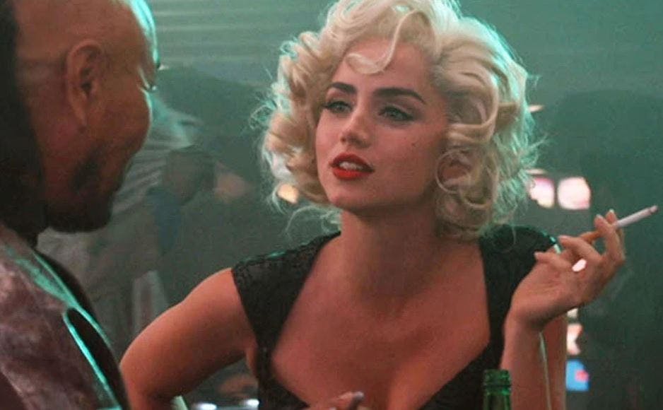 Ana de Armas spiller rollen som Marilyn Monroe i den kommende Netflix-film "Blonde". 