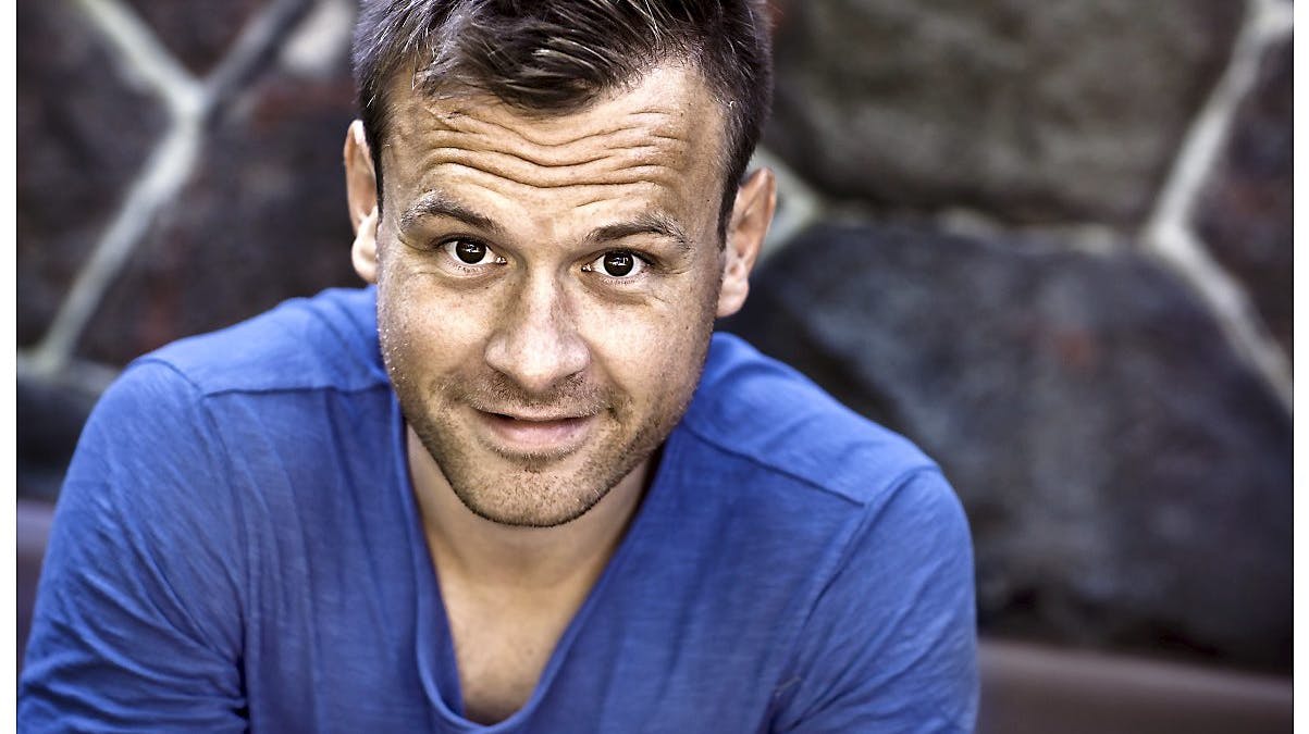 Christian Fuhlendorff i en blå bluse