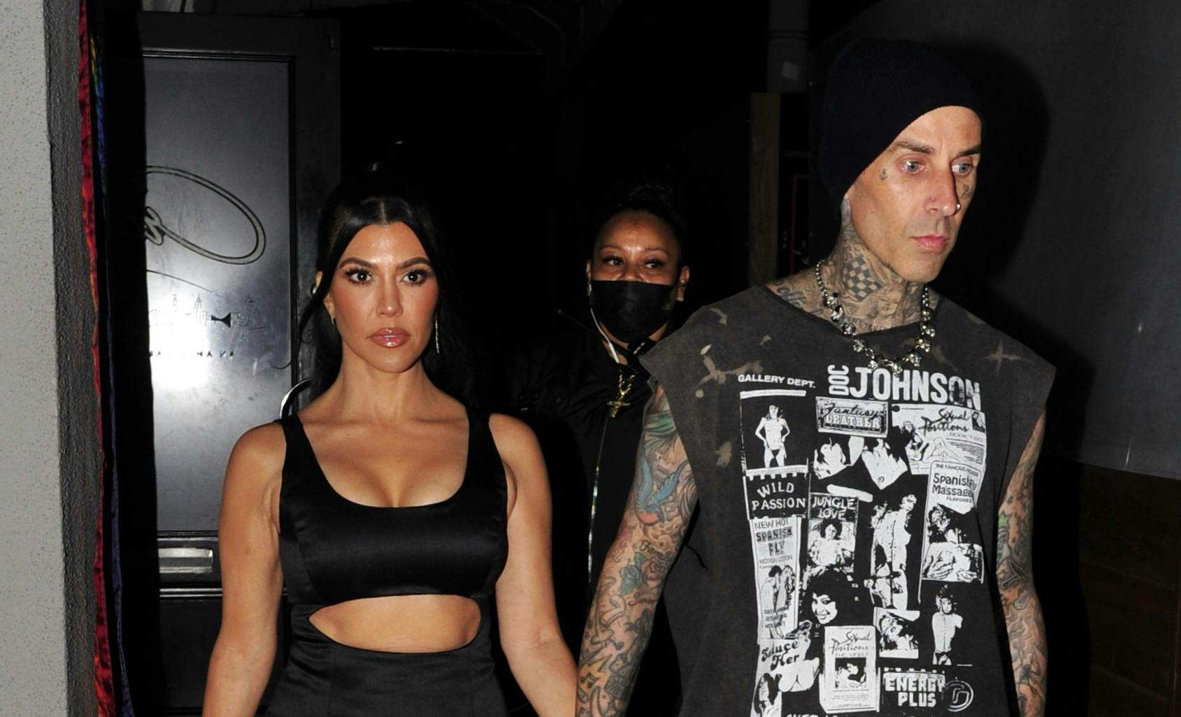 Kourtney Kardashian og Travis Barker