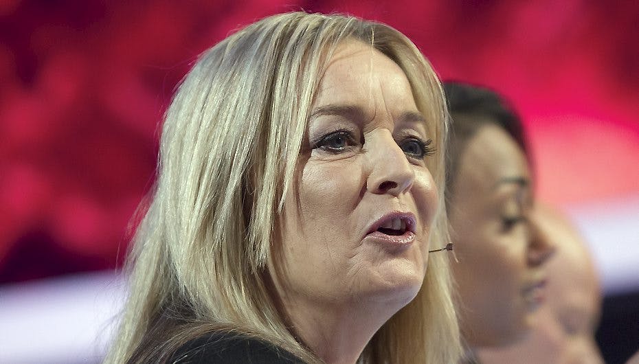 Anne Linnet blev torsdag aften hædret for sit bidrag til den danske sangskat.