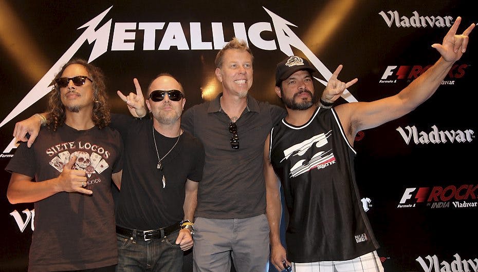 Det er hårdt arbejde for Kirk Hammett, Lars Ulrich, James Hetfield og Robert Trujillo at tjene penge.