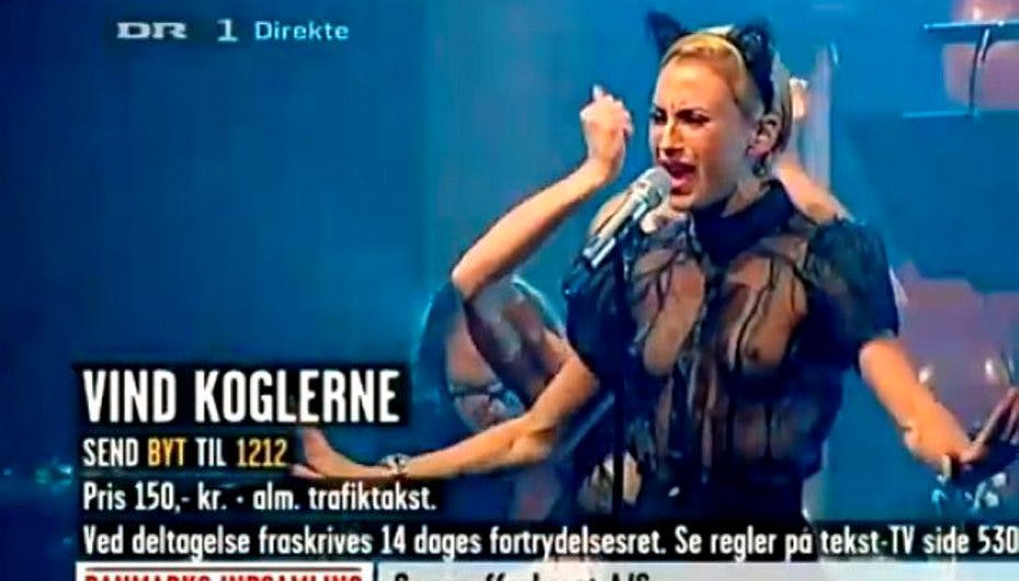 Dette syn kunne opleves i bedste sendetid lørdag aften