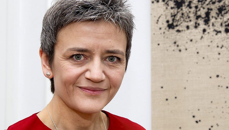 Den radikale leder Margrethe Vestager har været et smut på Hotel Christiania