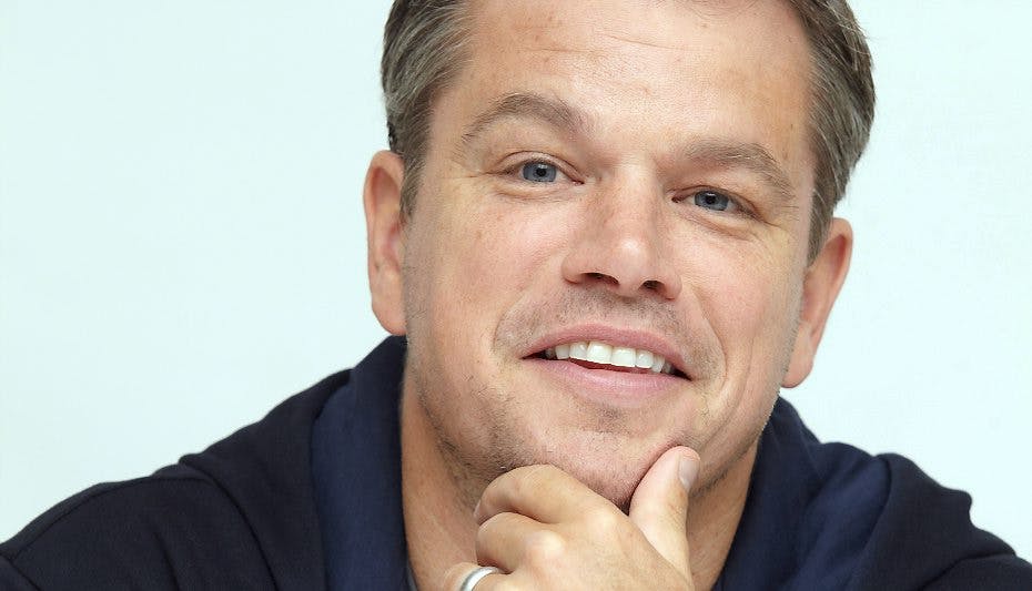 Skuespilleren Matt Damon er én af mange, der har taget ALS Ice Bucket Challenge til sig