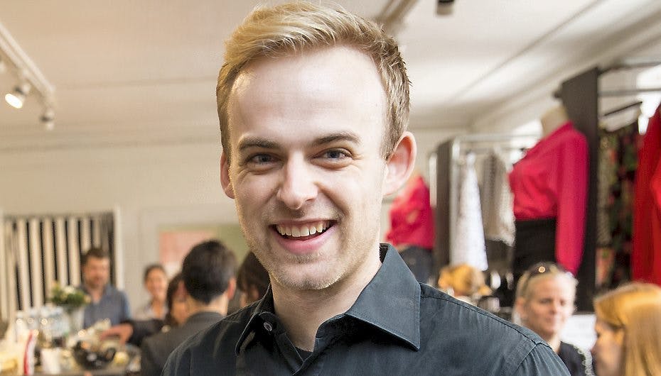 Mads Vad er glad og forelsket - Og så er han lige flyttet sammen med sin kæreste i en nyindkøbt lejlighed i Aarhus.