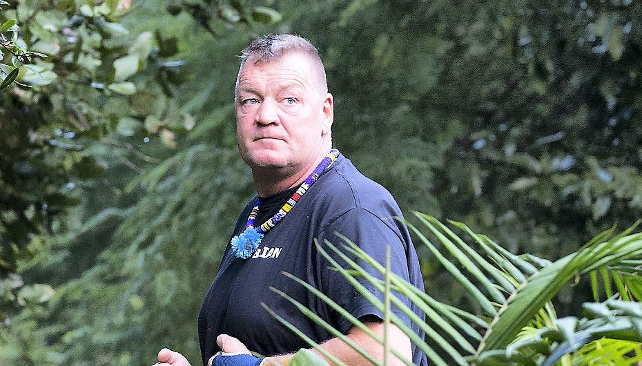 Brian Nielsen har det meget svært med muligheden for, at han kan tabe til Gustav.