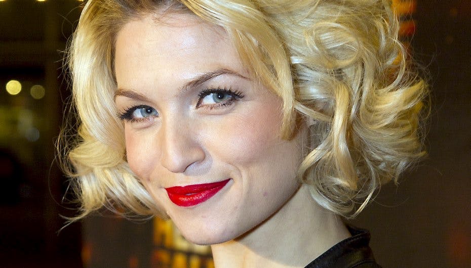 I dag er smukke Christiane Schaumburg-Müller på sin polterabend.