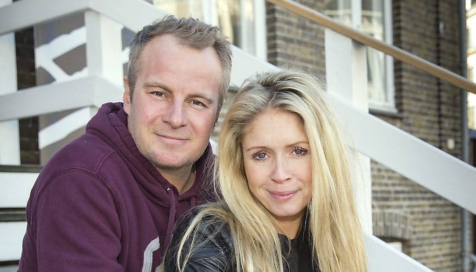 Uffe Holm og Karina Frimodt satsede på komik og dans og droppede uddannelsen