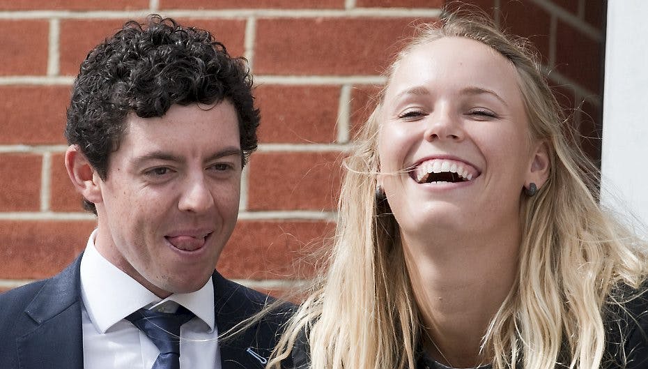 Caroline Wozniacki og Rory McIlroy kommer til at bo i sus og dus