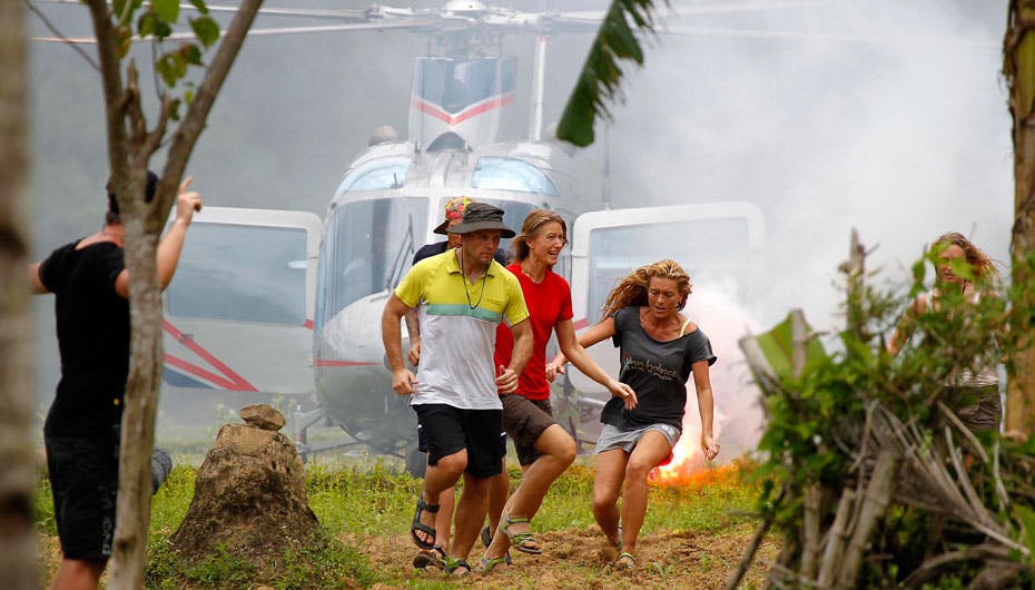 Der er smæk på fra første minut i årets Robinson