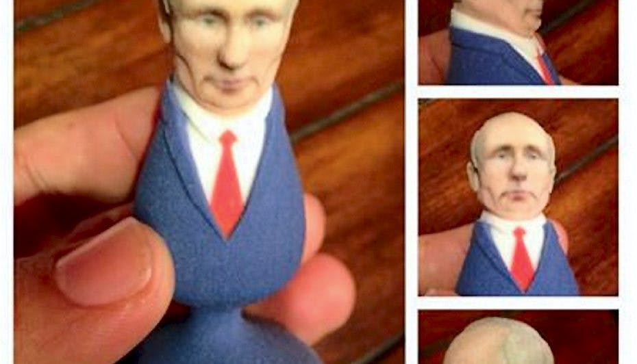 Nu er den her! Sig goddag til "Mr. Putin" - en buttplug