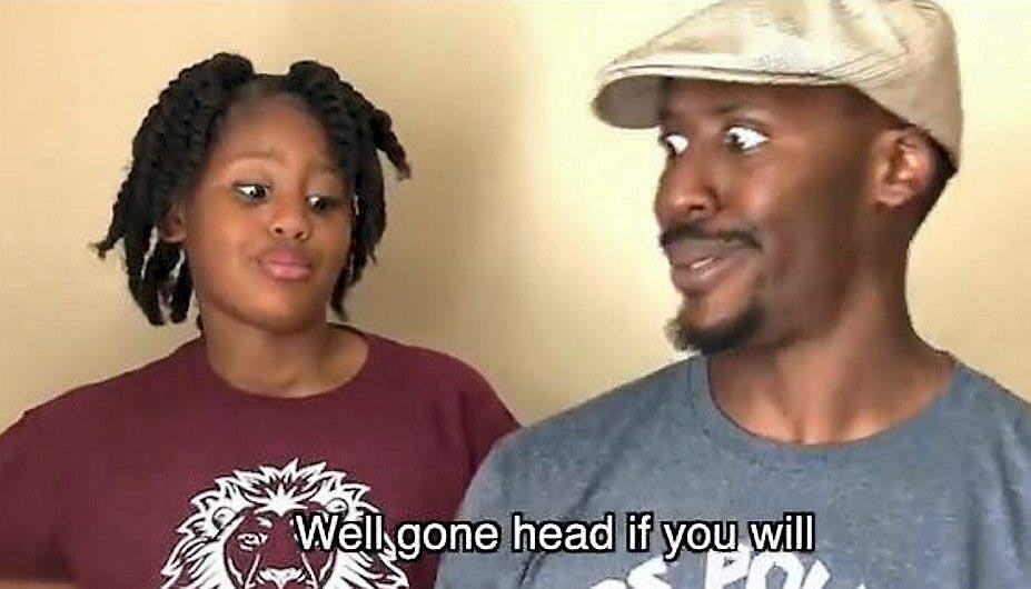 Familien Lacking fandt utraditionel måde at ønske glædelig jul på