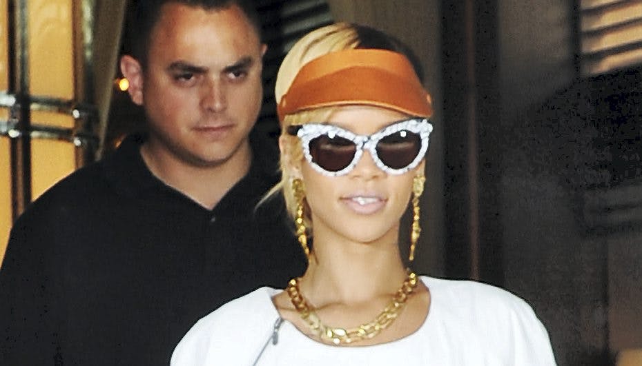 Rihanna har brugt en stor del af sin sommer i hvide danske klæder