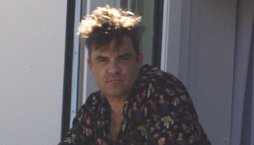 SE og HØR fangede Robbie Williams på D'Angleterre