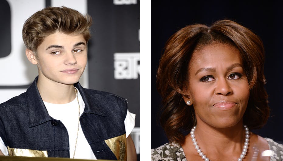 Michelle Obama er ikke i tvivl om, hvordan hun behandle Justin Bieber, hvis han var hendes søn