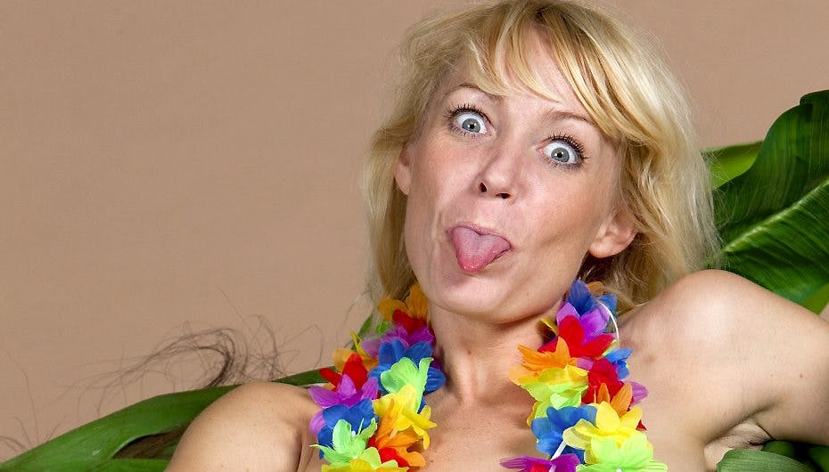 Sådan ville Robinson-furien Ditte Isabell Büchmann sikkert se ud, hvis hun mødte den formastelige politiker.