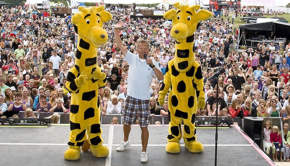 Bubber er traditionen tro igen i år konferencier ved Langelandsfestivalen