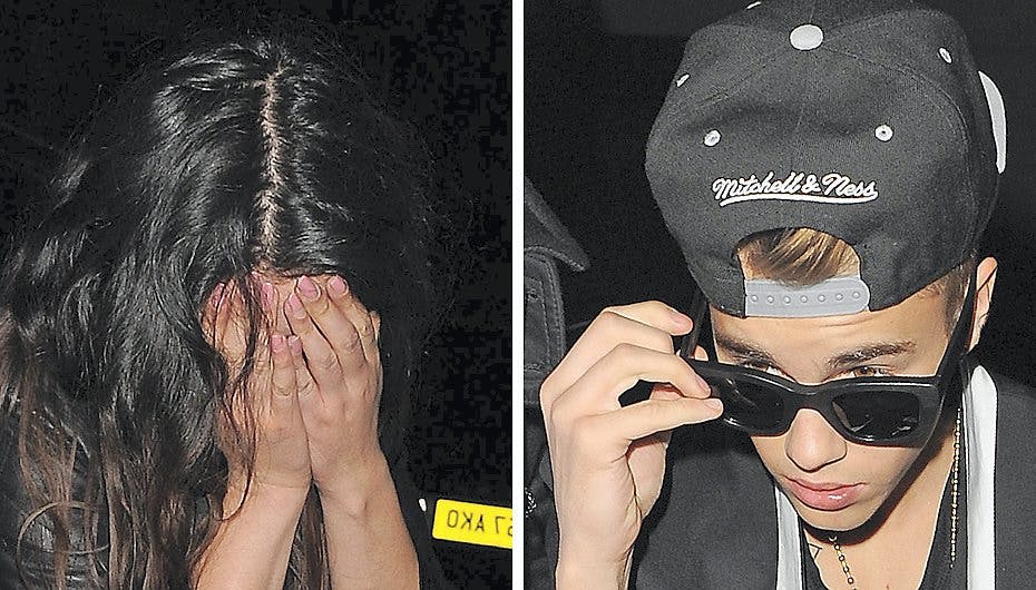 Justin Bieber og dem ukendte brunette gemte sig begge væk og nægtede at lade sig fotografere sammen