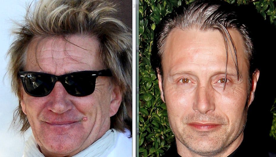 Rod Stewart har afløst Mads Mikkelsen som frontfigur i Star Tours nye reklamefilm.