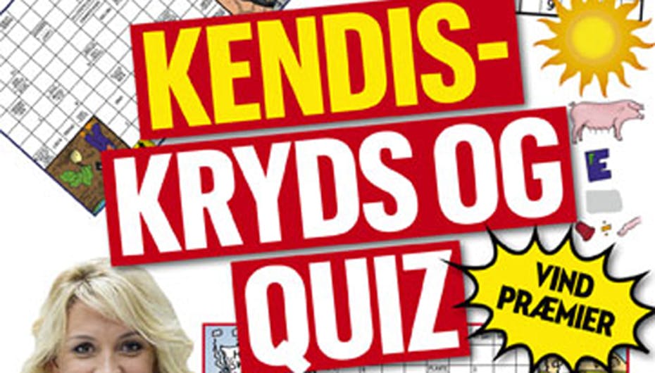 Der har sneget sig en fejl ind i SE og HØR-gaven: "Kendis Kryds og Quiz"
