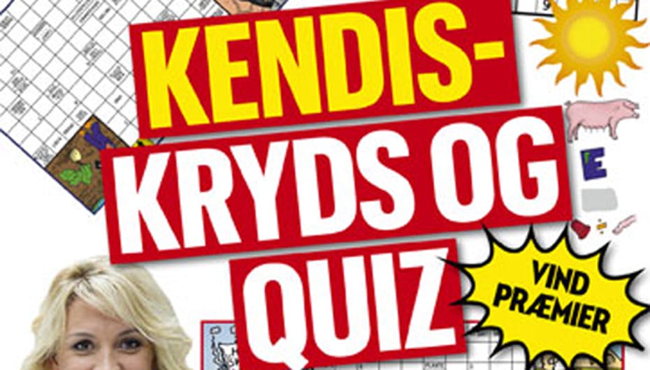 Der har sneget sig en fejl ind i SE og HØR-gaven: "Kendis Kryds og Quiz"