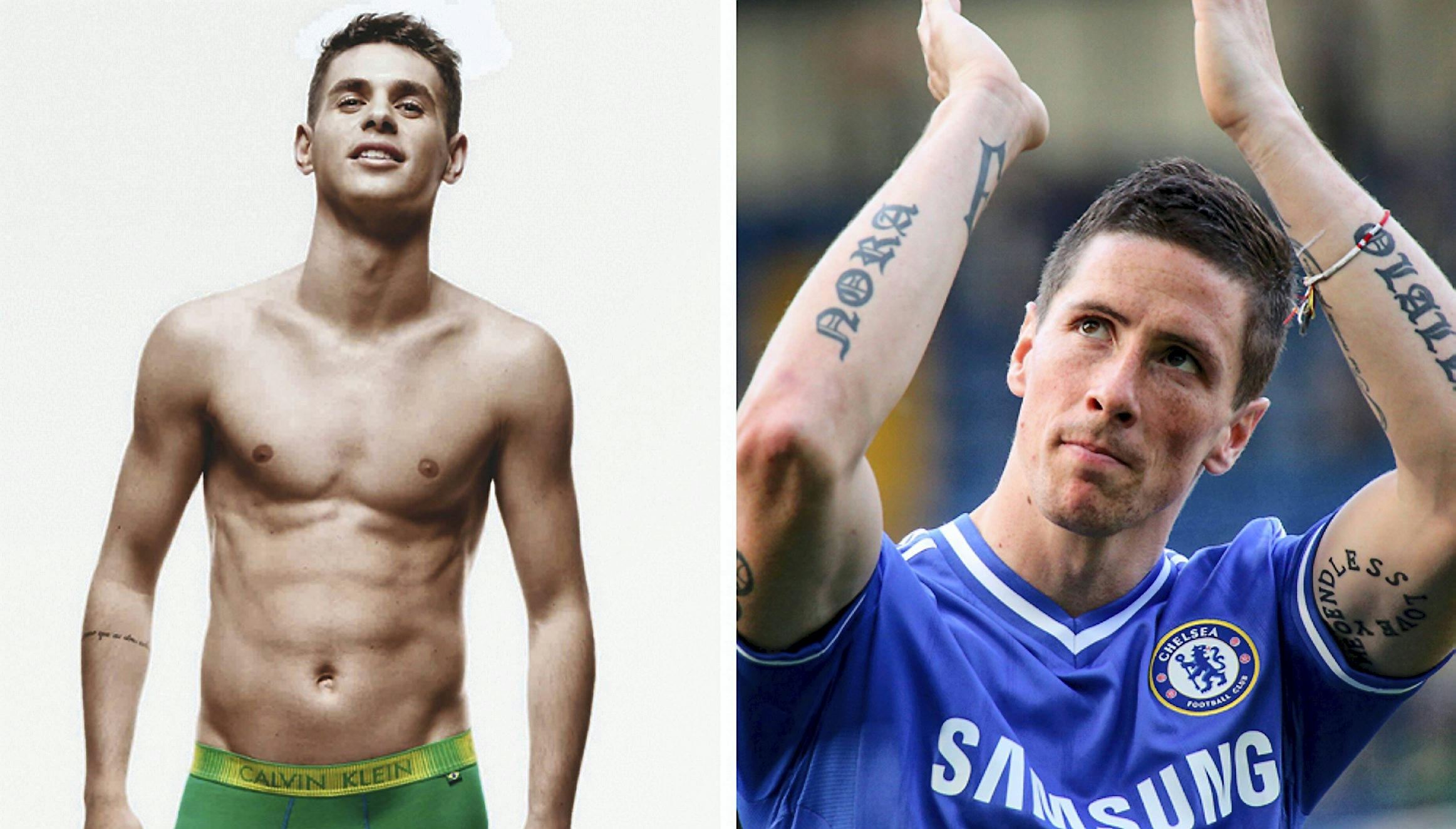 Oscar og Fernando Torres er blot et lille udpluk af de lækre mænd, der de kommende uger vil svede på grønsværen til VM