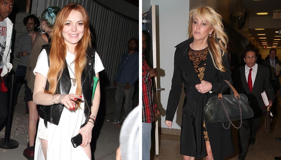 Lindsay Lohan og mor Dina har begge været på kant med loven