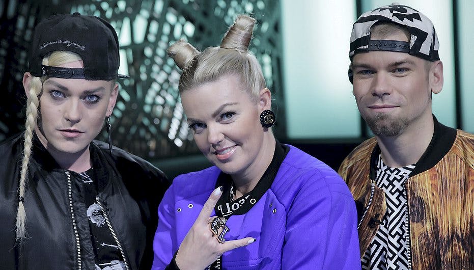 Lina var uenig med sine venner Patrick og Jonas