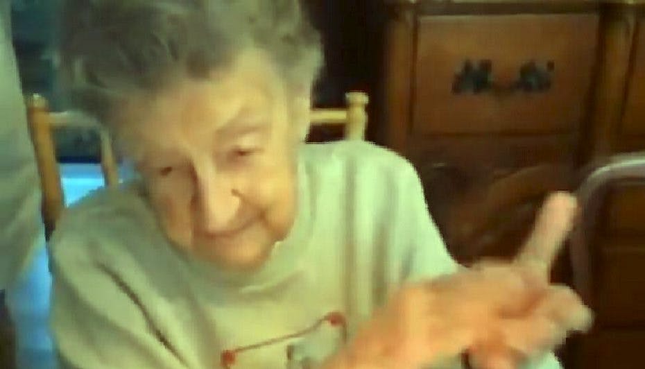 Se videoen med den uheldige