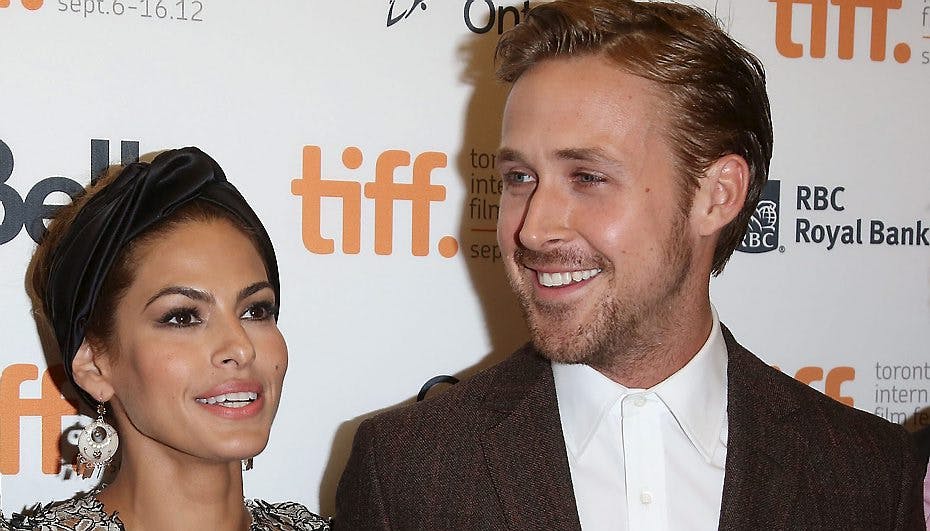 Et sjældent syn: Ryan Gosling og Eva Mendes viser sig sammen i offentligheden