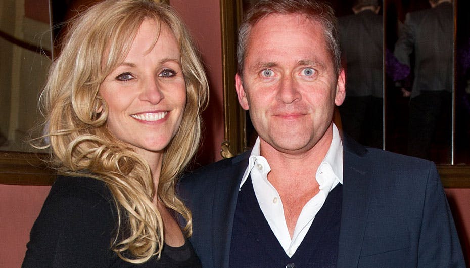 Første gang, man så parret sammen, var til premieren på musicalen "Singin' in the rain" i slutningen af januar - dengang var de "bare gode venner"