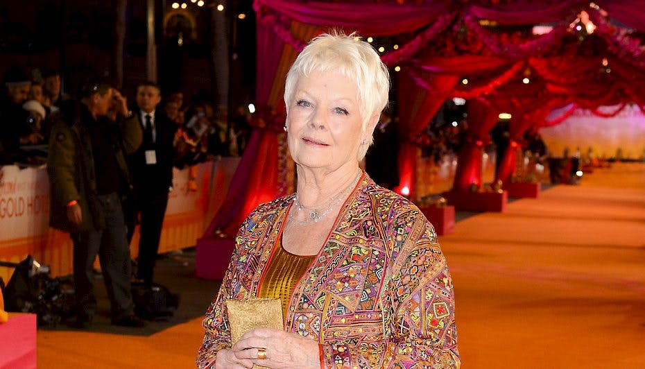 Judi Dench er ved at miste synet.