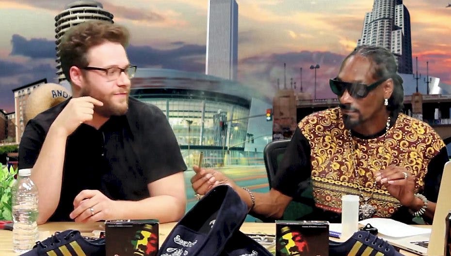 Både Seth Rogen og Snoop Dogg er utroligt glade for cannabis
