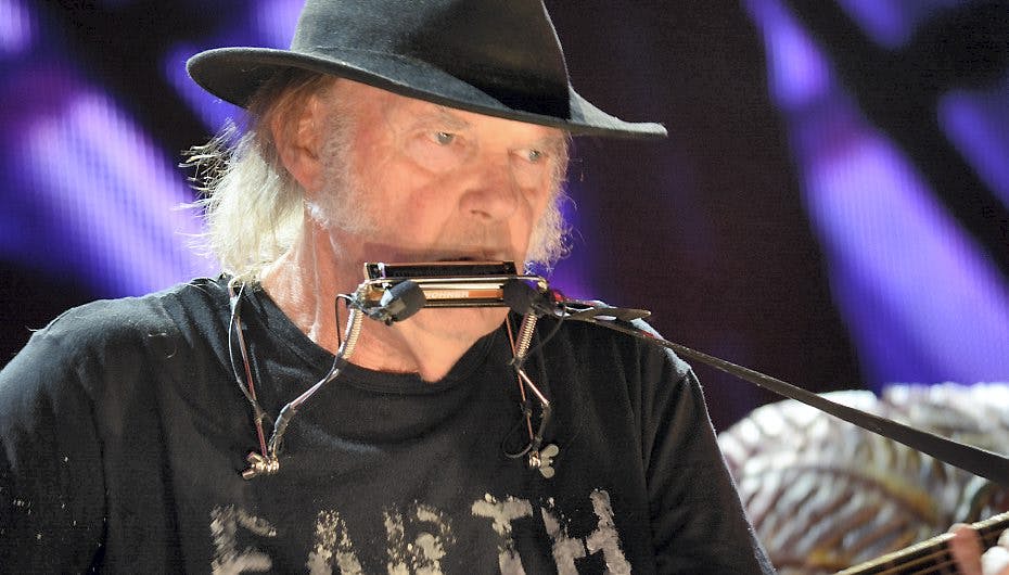 Neil Young har ingen planer om at stoppe med at lave musik.