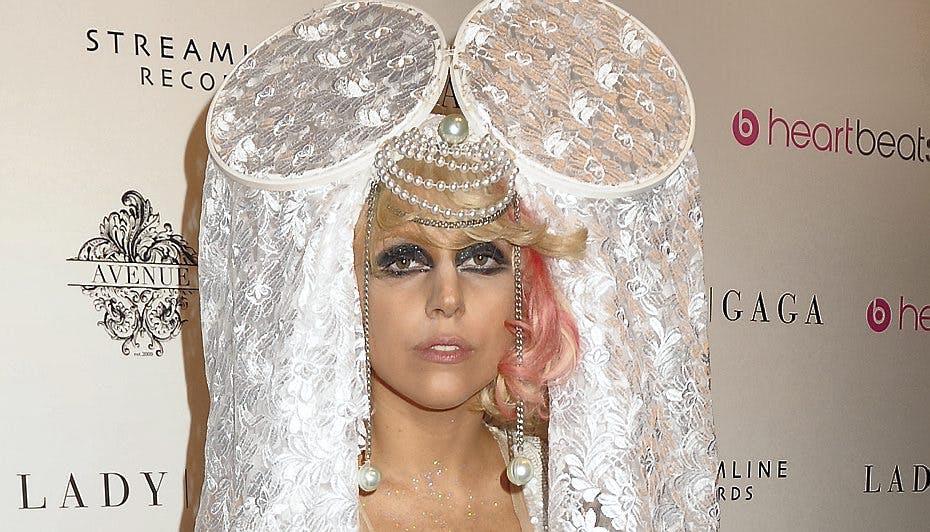 Lady Gaga plejer at være sminket til ukendelighed Foto: