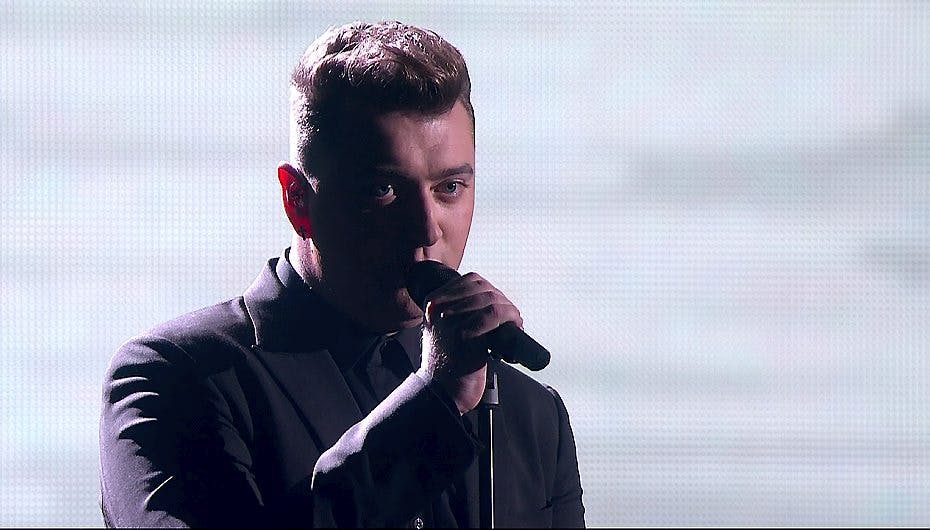 Sam Smith fandt en fyr blandt statisterne