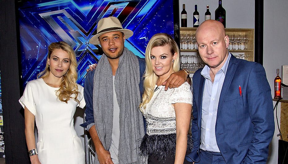 De tre dommere er klar til endnu en sæson. Eva Harlou styrer for anden gang slagets gang.