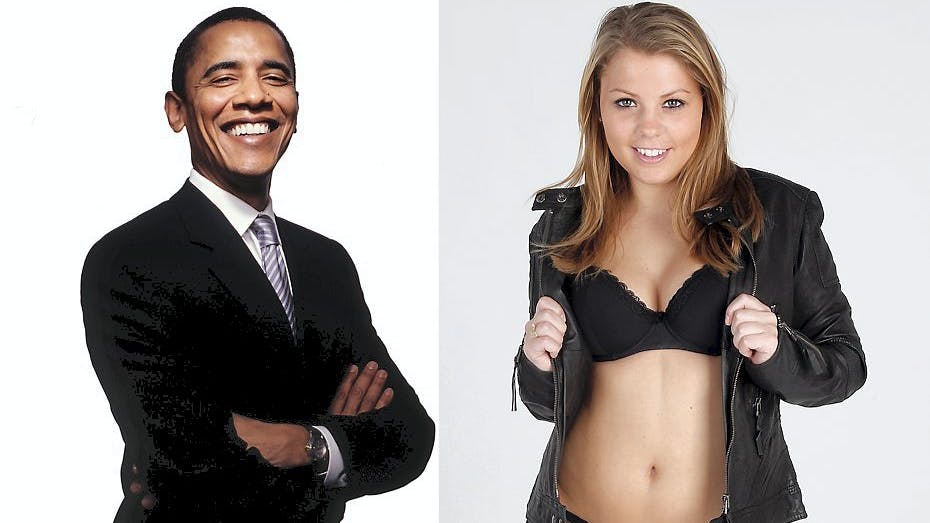 Babe ville helt sikkert stemme på Obama, hvis hun skulle sætte sit kryds i dag.