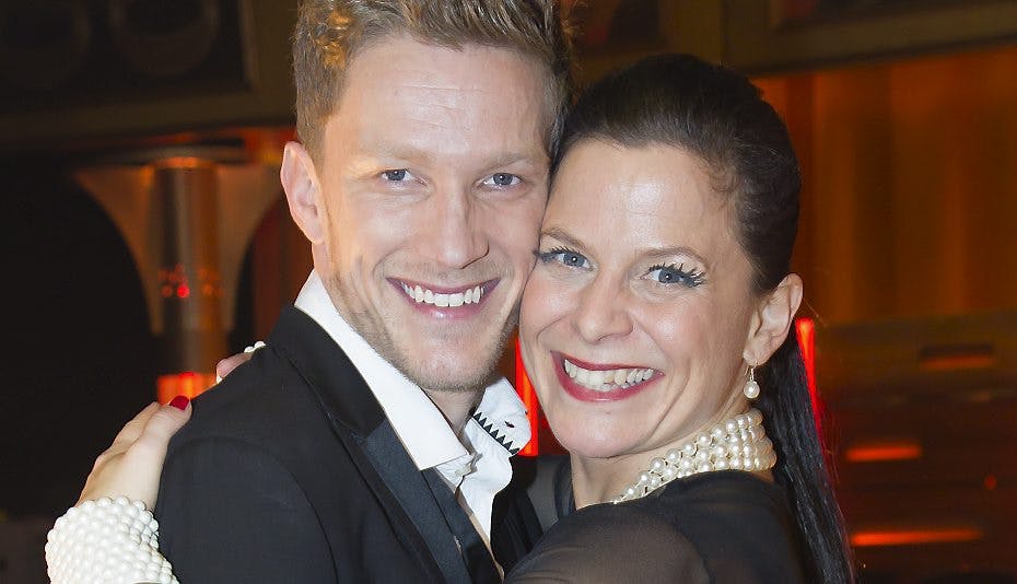 Frækkerten Camilla Bendix klarede atter skærene med Michael Olesen. Det tegner numsegodt (Foto: