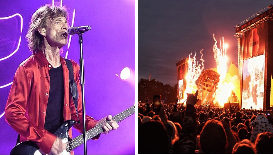 Så gik rockfesten i gang på Roskilde Festivalen: Rolling Stones gik på scenen torsdag kl. 22:00