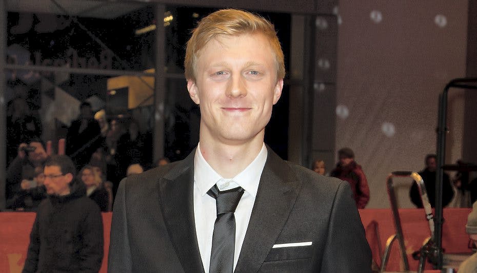Joachim Fjelstrup til filmfestival Berlinalen, hvor han modtog titlen "Shooting Star"