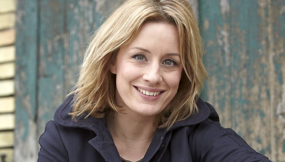 Katrine Hertz kæmper med kiloene efter fødsel nummer to.