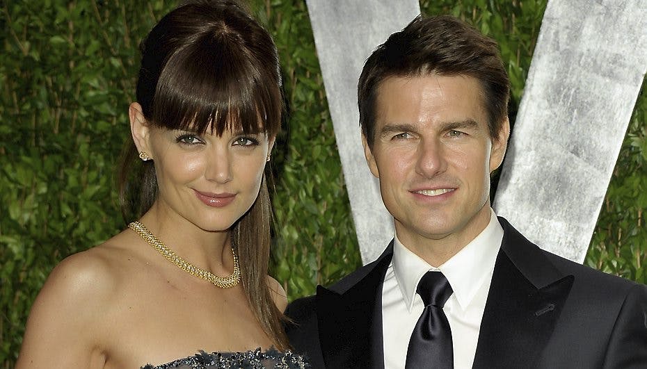 Så lykkelige var de... Men det er fortid nu - skilsmissepapirerne mellem Tom Cruise og Katie Holmes er underskrevet