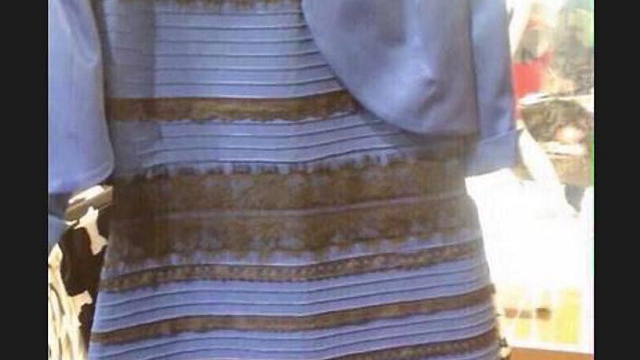 Er kjolen blå og sort - eller hvid og guld?