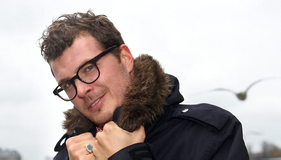 Den lange cykeltur til Paris har sat sine fysiske spor hos Pelle Hvenegaard