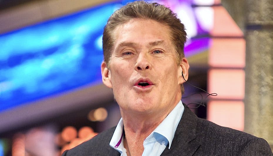 David Hasselhoff kan opleves i en hel ny rolle i England i julen